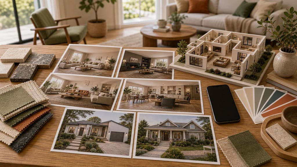 Best AI home design app showing room visualization on smartphone