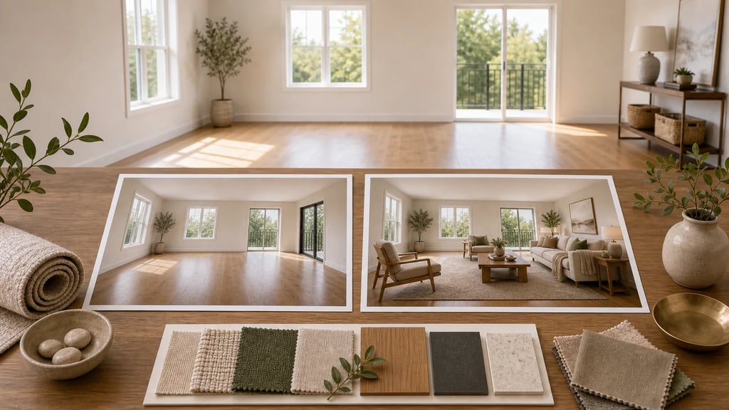 How virtual staging works step by step