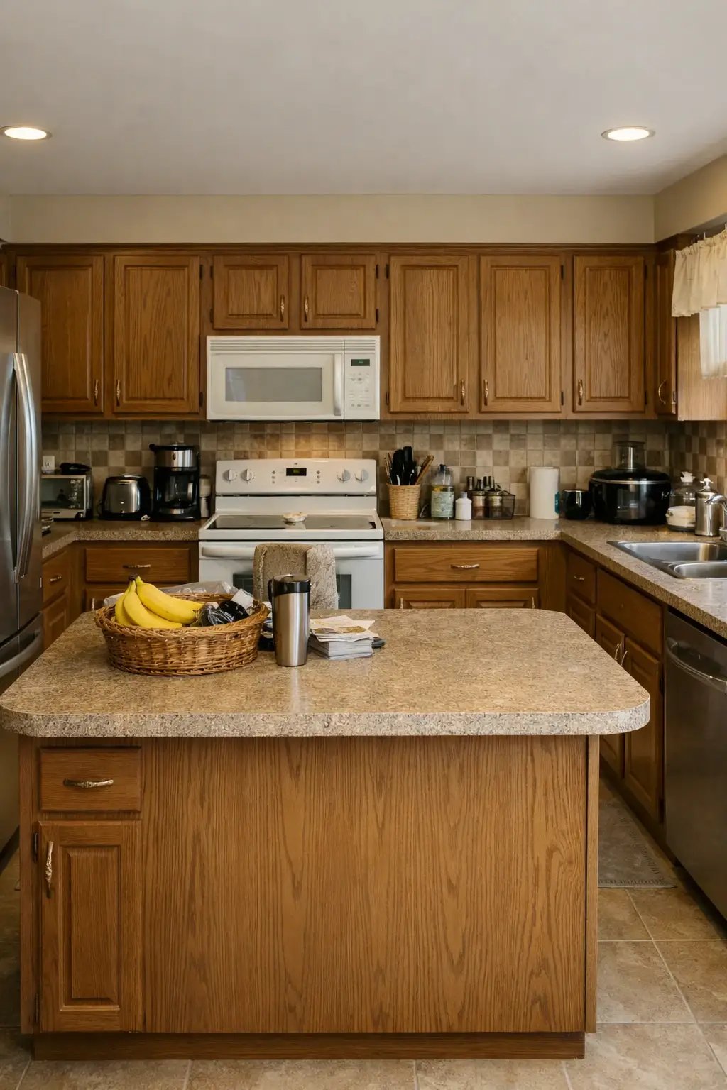 AI kitchen design before