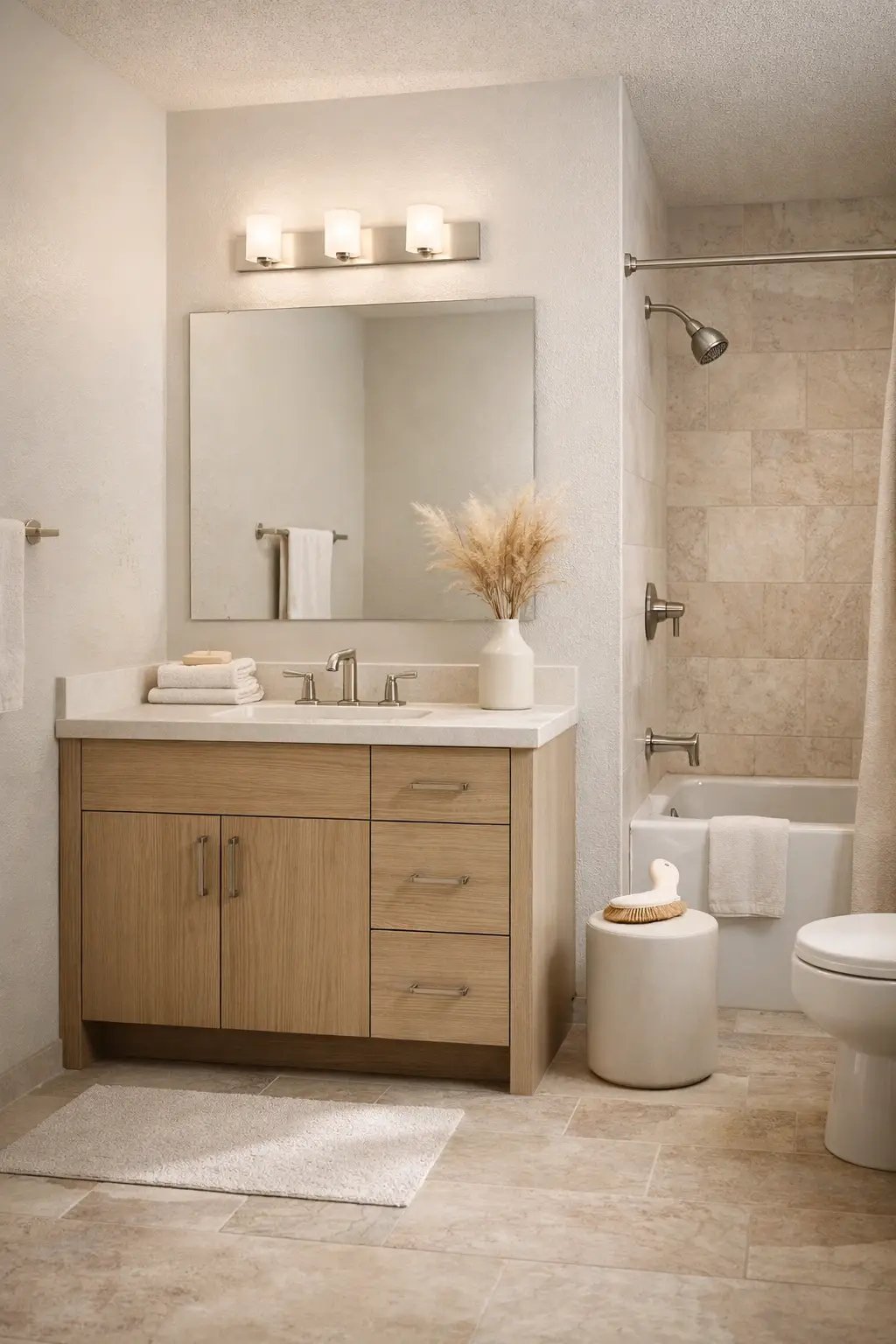 Bathroom design after