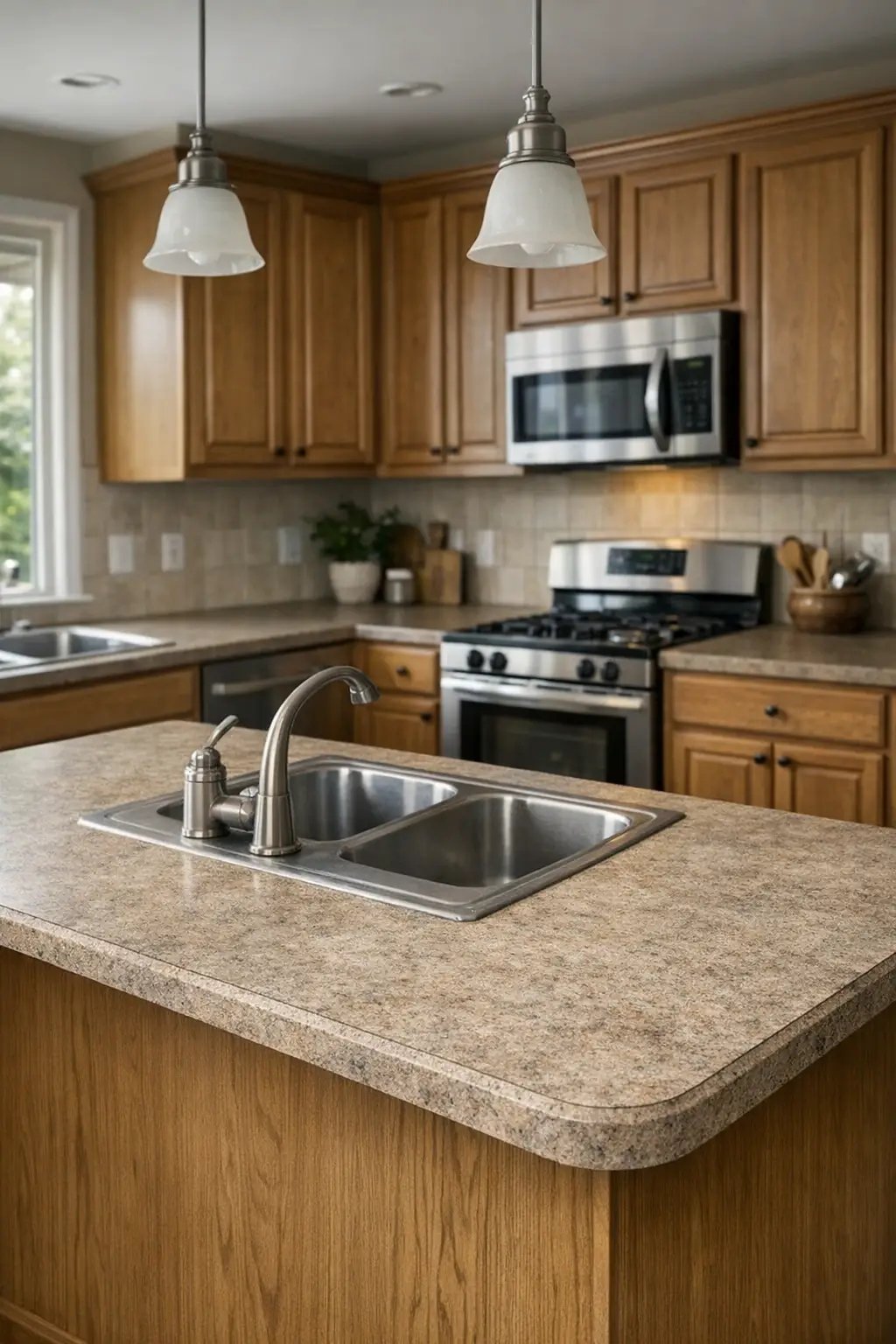 Countertop preview before