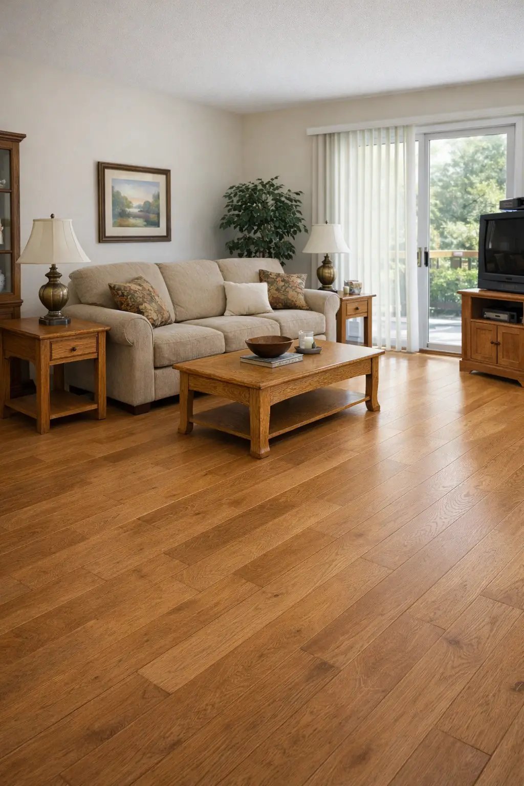 Flooring preview after