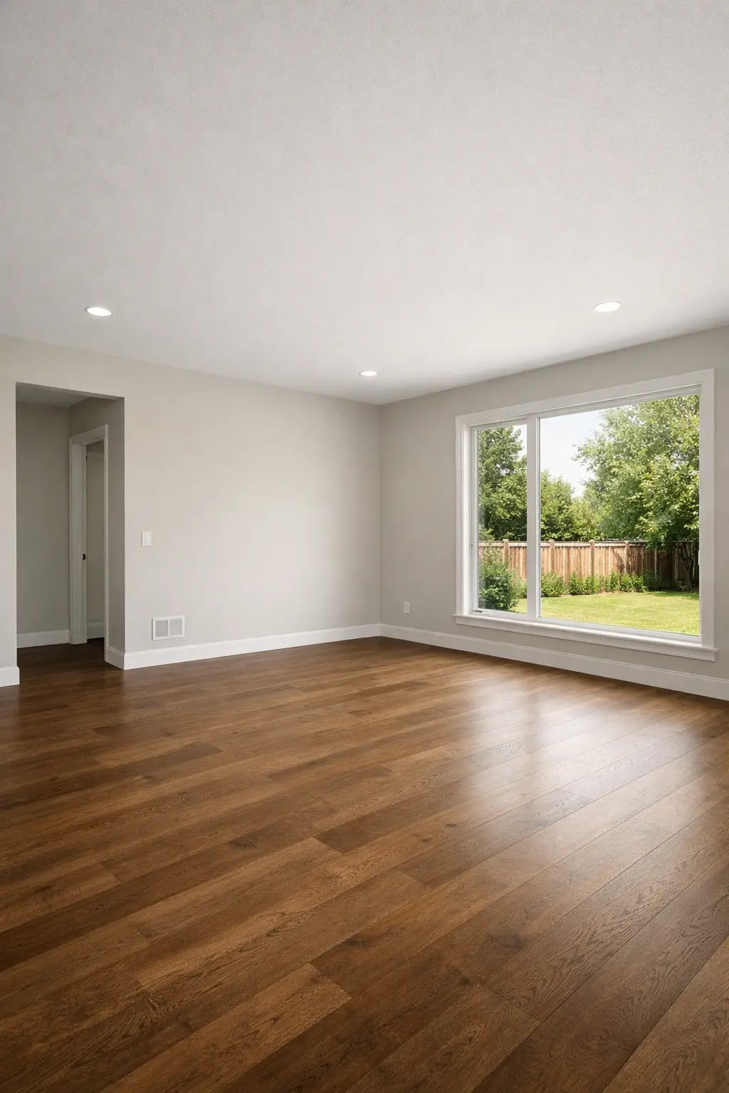 Virtual staging before