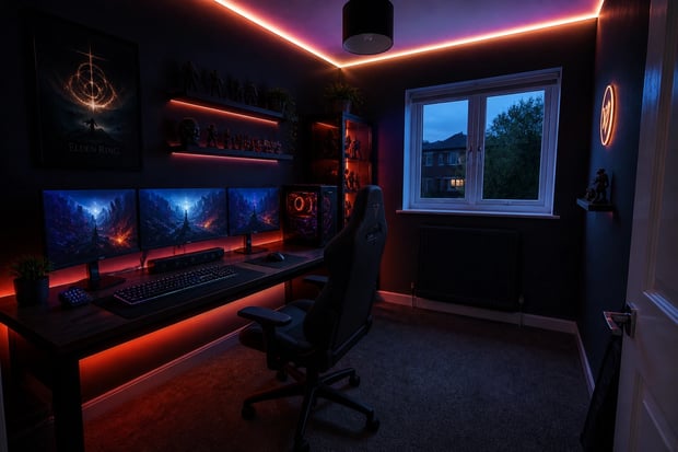 Gaming Room Design example