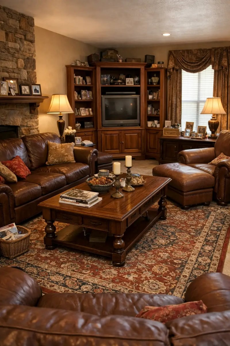Living room design before